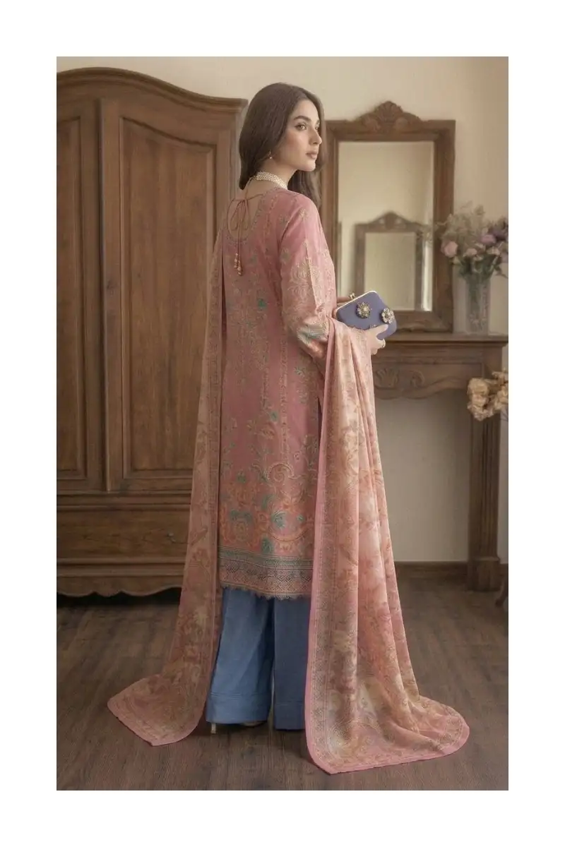 Exclusive 3-Piece Unstitched Lawn Chiffon Dupatta Suit | Vol-1 2026 | Stylesparrow.pk – Premium Pakistani Chiffon Dress 4 Exclusive 3-piece unstitched lawn chiffon dupatta suit | vol-1 2026 | stylesparrow. Pk – premium pakistani chiffon dress - image 4