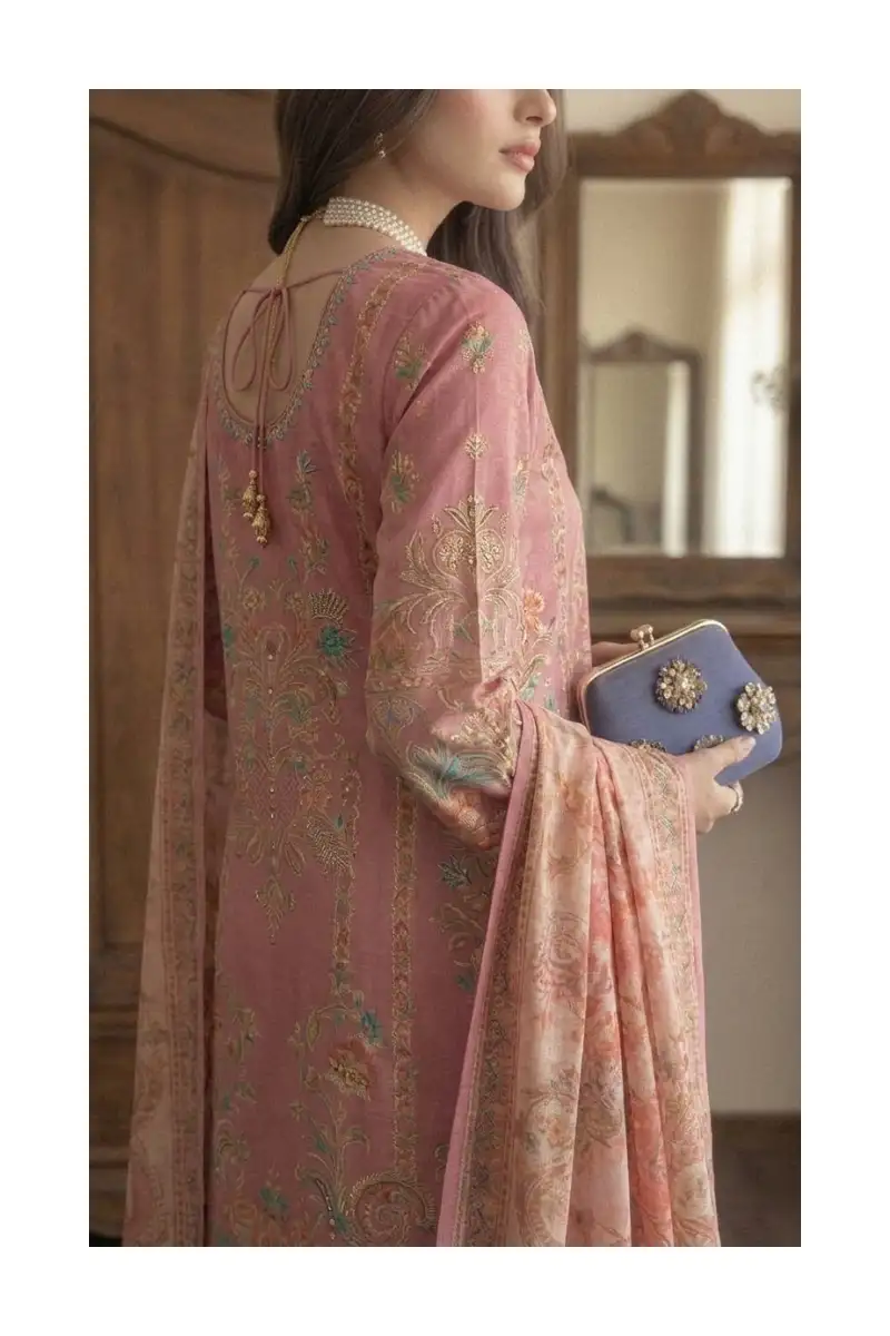 Exclusive 3-Piece Unstitched Lawn Chiffon Dupatta Suit | Vol-1 2026 | Stylesparrow.pk – Premium Pakistani Chiffon Dress 6 Exclusive 3-piece unstitched lawn chiffon dupatta suit | vol-1 2026 | stylesparrow. Pk – premium pakistani chiffon dress - image 6